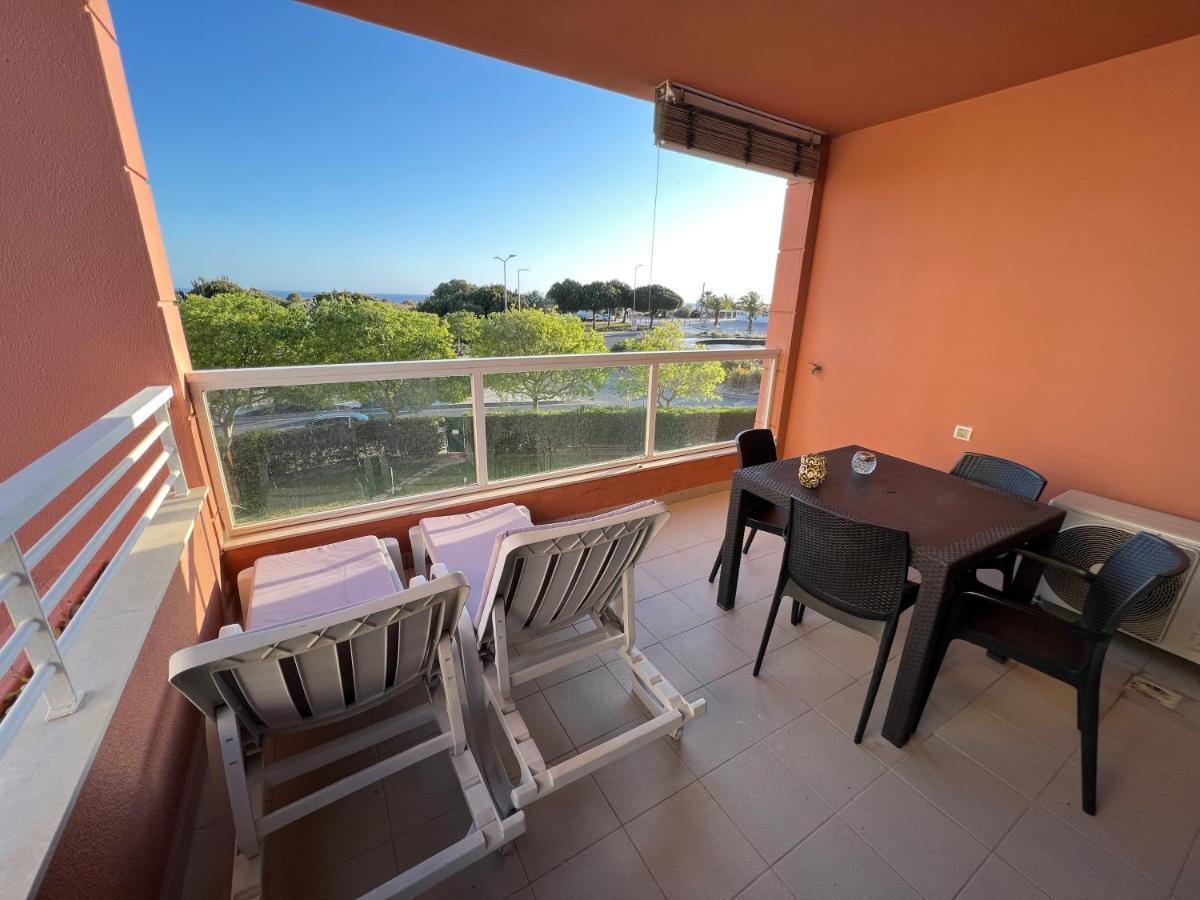 Beachfront Seaview Litoralmar Apt, Fast Wifi, Airco, Pool, Private Parking Portimão Esterno foto